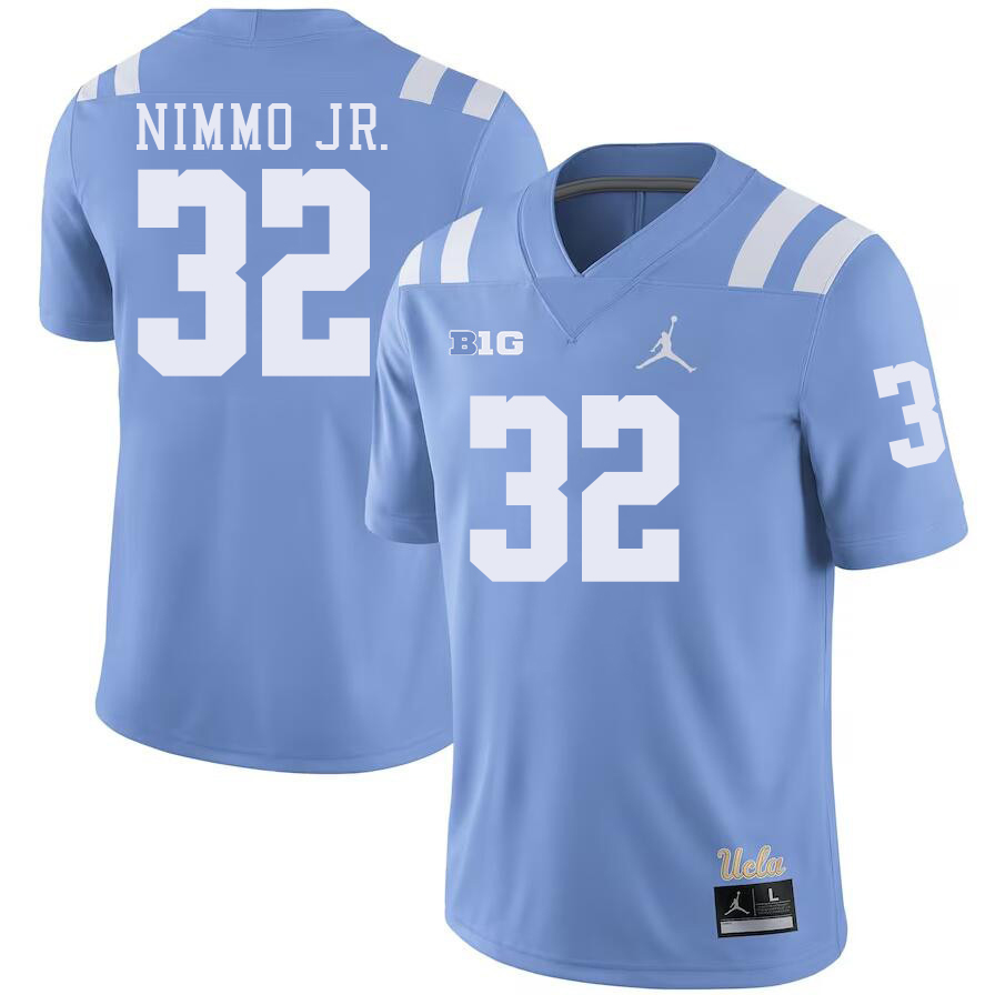 UCLA Bruins #32 William Nimmo Jr. Big 10 Conference College Football Jerseys Stitched Sale-Power Blue